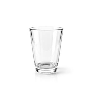 Průhledná sklenice 200 ml ze skla na vodu, džus, limonádu a nealkoholické nápoje.