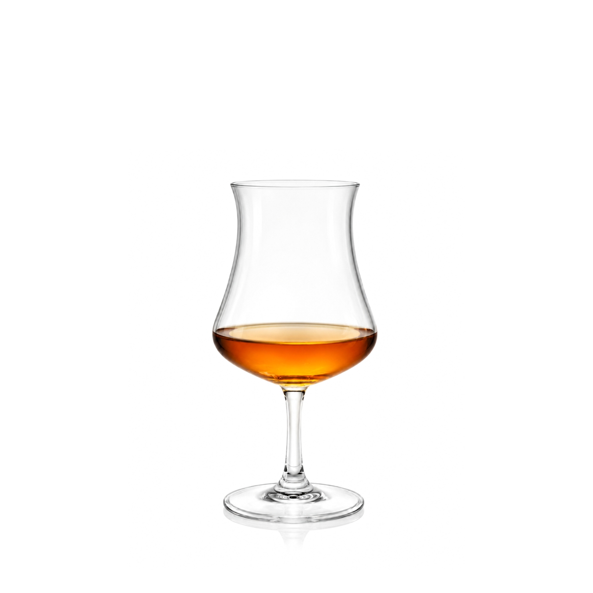 Průhledná sklenice Leona Horeca na koňak a brandy s nožičkou, objem 170 ml.