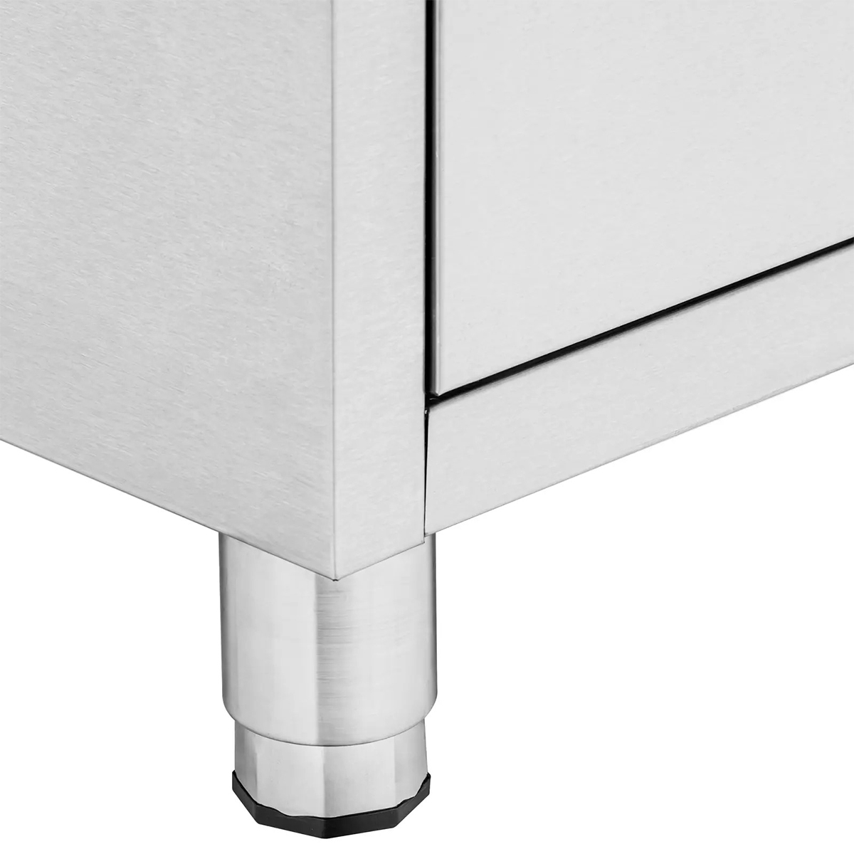 RoyalCatering nerezova pracovni skrinka se 4 zasuvkami 50x60cm RCCD 4S (4)