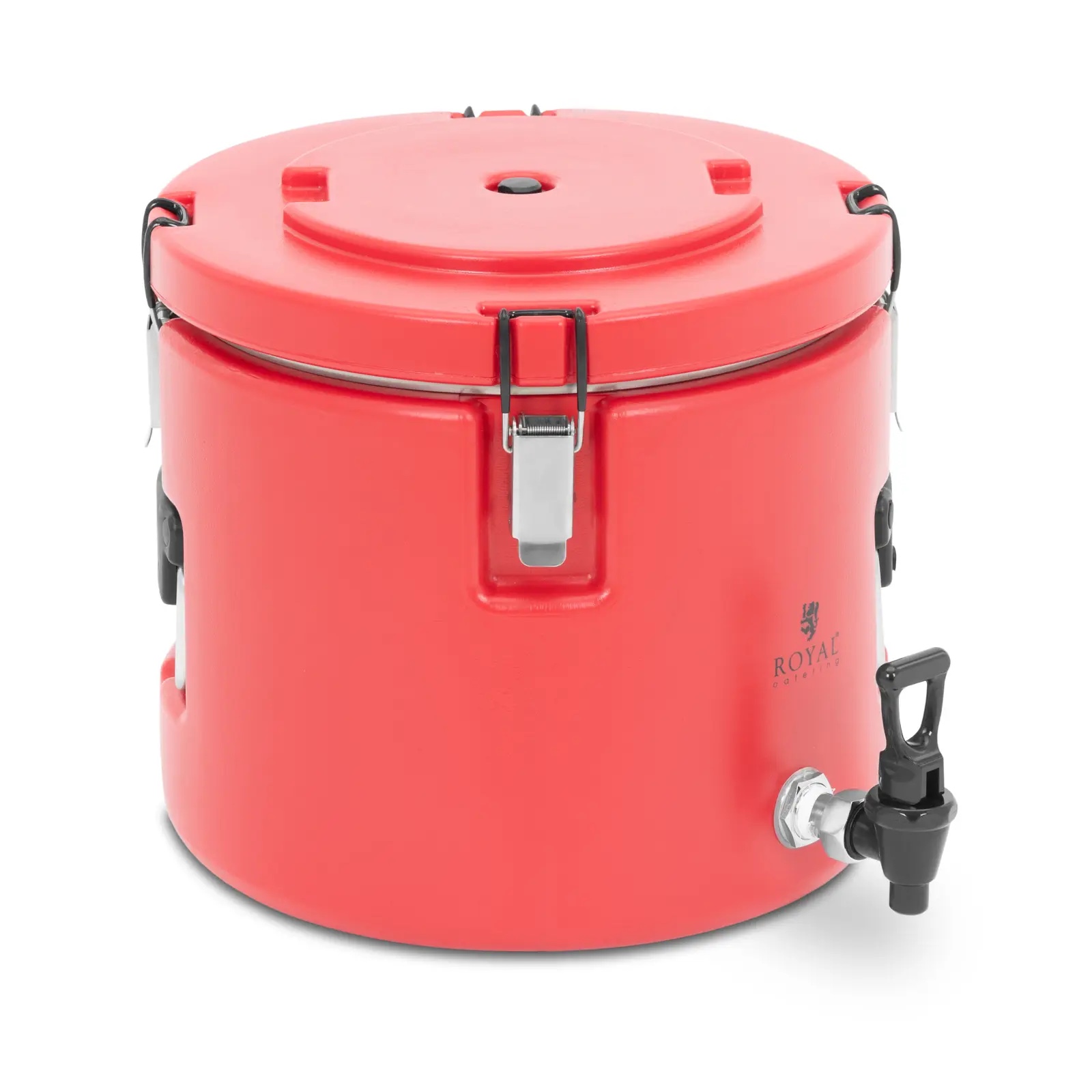 Gastronomický termos s kohoutkem červený - 15 L | RC_TT_3