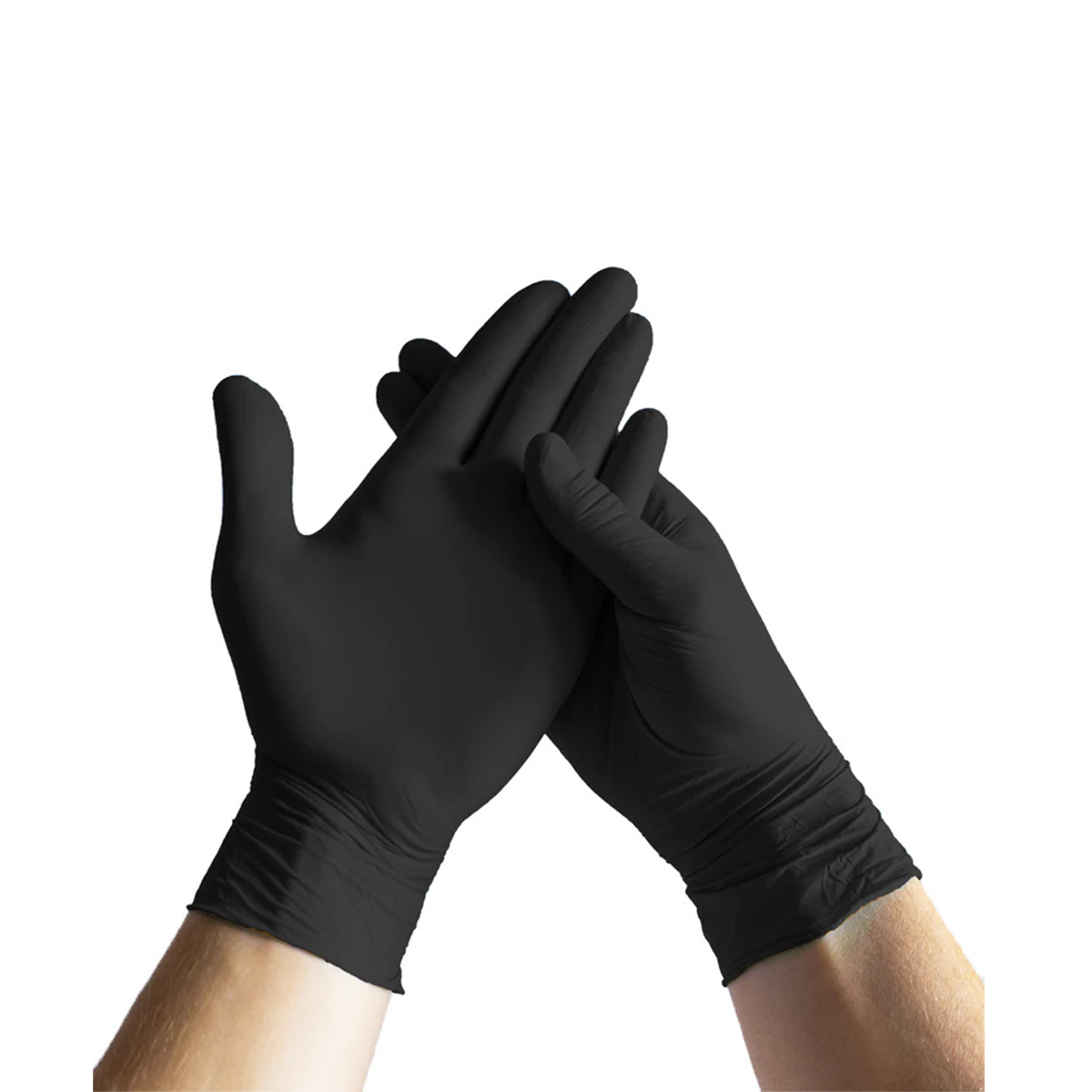 Nitrilove rukavice Nitril Ideal cerne velikost S (1)