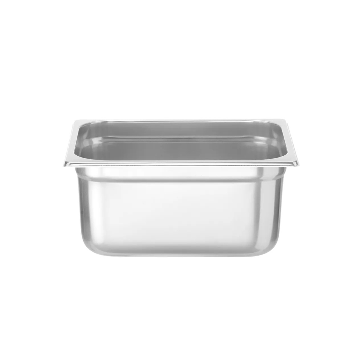 Hluboká gastronádoba GN 1/2 z nerezové oceli 18/8, objem 9,5 l, hloubka 150 mm.