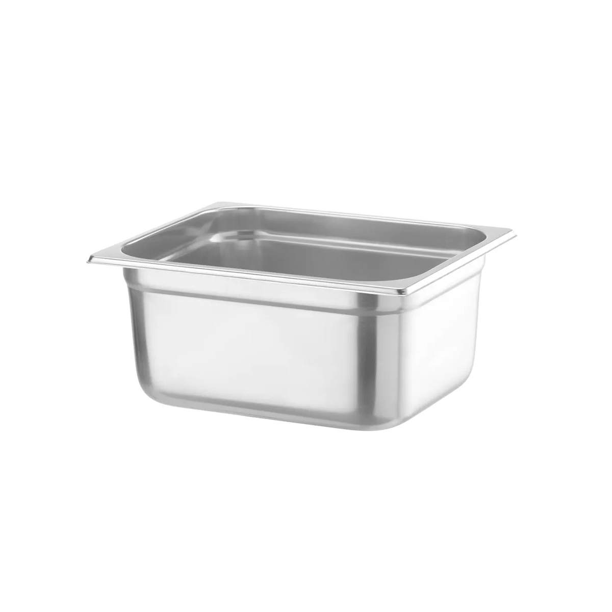 Hluboká gastronádoba GN 1/2 z nerezové oceli 18/8, objem 9,5 l, hloubka 150 mm.